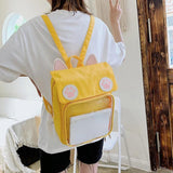 Women Backpacks ITA Bag With Cat Back Packs Paws School Bag For Teenager Girls