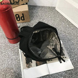 Student Backpack Personality Couple Schoolbag Unisex Youth Bagpack