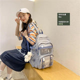 Nylon Women Backpacks Waterproof Rucksack for Teen Girls School Bag Travel