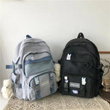 Nylon Women Backpacks Waterproof Rucksack for Teen Girls School Bag Travel