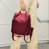 Lightweight Women's Backpack Oxford Waterproof Classic Girl Rucksack