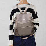 Lightweight Women's Backpack Oxford Waterproof Classic Girl Rucksack