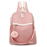 Women Backpacks Panelled Oxford Back Bag Pack Female Backbag School Bags