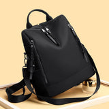 Women's Nylon Oxford Backpack Casual Outdoor Safety Ladies Backpack