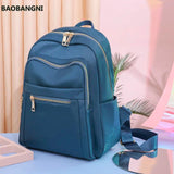 Women's Oxford Schoolbag Rucksack Shoulder Bag