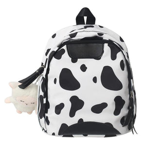 Women Small Backpack Solid Preppy Style Students School Bags Casual Nylon Travel