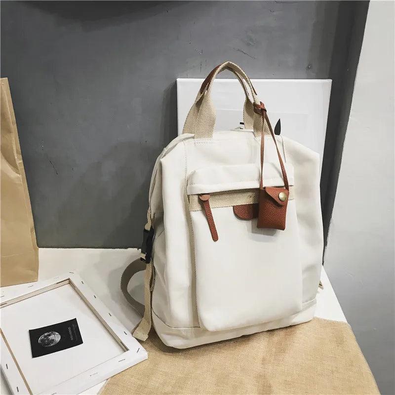 Women's School Backpack Students Travel Bag Rucksack Schoolbag