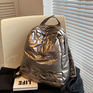 Winter Backpack Space cotton Backpacks For Teenager Student 