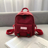 Waterproof Backpack Women Shoulder Bag Small Nylon School bag