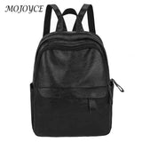 Vintage PU Backpack Waterproof Leather Rucksack Bag for Women