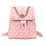 PU Leather Backpack Bags for Women School Girls