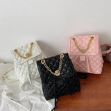 PU Leather Backpack Bags for Women School Girls