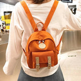 Women Backpack High Zipper Female Backpacks Small