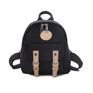 Women Backpack High Zipper Female Backpacks Small