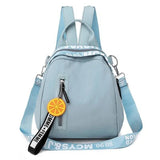 Women Casual Letter Backpack Multi-Function Travel Bag