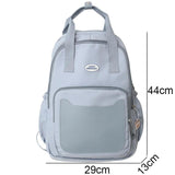 Waterproof Women Backpack Travel School Bag Girl Laptop College Lady Book Bags