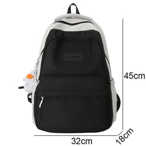 Green Laptop College Backpack for Women