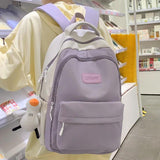 Green Laptop College Backpack for Women