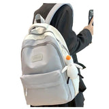 Green Laptop College Backpack for Women