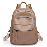 Women Classic Backpack Purses High PU Leather Rucksack for Female Bagpack