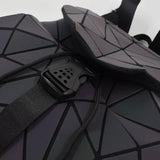 Luminous Backpack Geometric School Bag For Teens