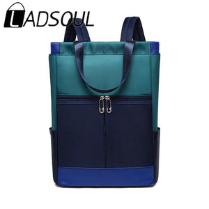 LADSOUL Oxford Waterproof Women Backpack Laptop Large Capacity Shoulder Bags