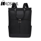 LADSOUL Oxford Waterproof Women Backpack Laptop Large Capacity Shoulder Bags