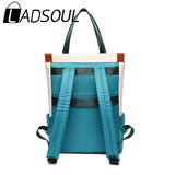 LADSOUL Oxford Waterproof Women Backpack Laptop Large Capacity Shoulder Bags