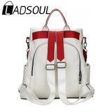 LADSOUL Women Large-capacity Backpack Travel Bag Casual School Bags