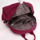 Mini Backpack Women Sport Shoulder Chest Bag Nylon Travel Small Bagpack