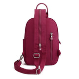 Mini Backpack Women Sport Shoulder Chest Bag Nylon Travel Small Bagpack