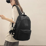 Women Backpack Solid Multi-pocket Bag Casual Large Capacity Travel Backpack