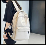 Women Backpack Solid Multi-pocket Bag Casual Large Capacity Travel Backpack