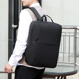 Waterproof Man Backpack USB Port Stylish Backpack Lightweight