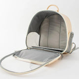 PU Leather Cat Bag Pet Backpack Travel Space Bags