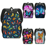 Butterfly Backpack Women Casual Rucksack Travel Bags School Bags for Teenager