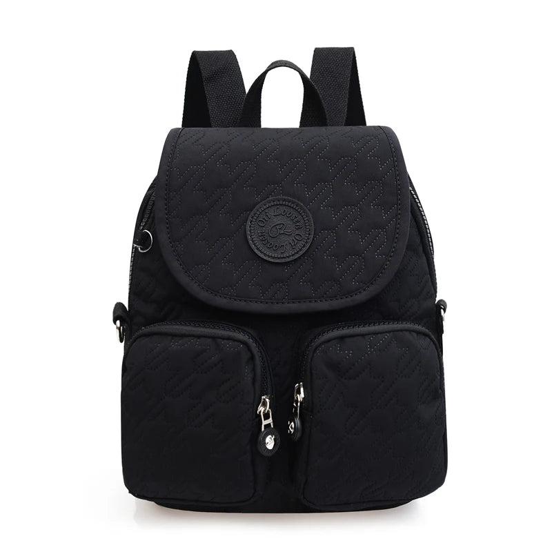 3 In 1 Women Backpacks School Bag Nylon Waterproof Travel Bag