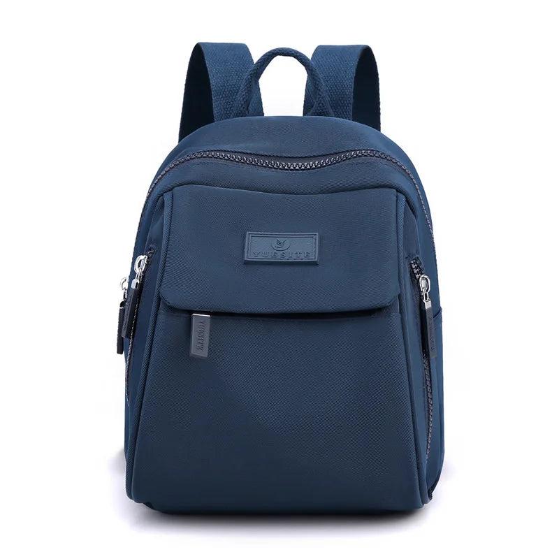 Mini Anti-theft Waterproof Nylon Women Backpack - Small Bagpack