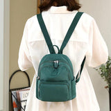 Casual Waterproof Nylon Backpack for Women