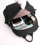 Casual Waterproof Nylon Backpack for Women