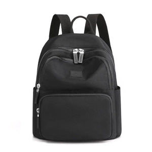 Casual Waterproof Nylon Backpack for Women
