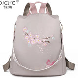 Print Girls School Bag Large Capacity Backpack