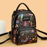 Bear Mini Backpack Street Travel Women's Backpack Girl Shopping Shoulder Bag Sch