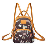 Bear Mini Backpack Street Travel Women's Backpack Girl Shopping Shoulder Bag Sch