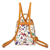 Bear Mini Backpack Street Travel Women's Backpack Girl Shopping Shoulder Bag Sch