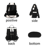 Women Backpack Casual Shoulder Bag Nylon Fabric