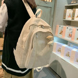 Waterproof Nylon Backpacks for Women School Bags Large Capacity