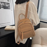 Soft Leather Women's Backpack Travel Bag