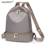 Large Capacity Women Backpack Retro School Bag