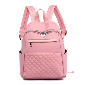 Nylon Backpack Women Large Capacity Waterproof Travel Bags